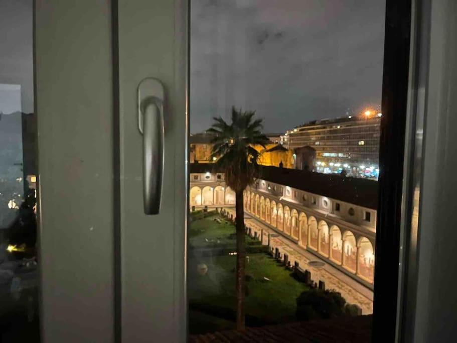 Camera X2 Con Magnifica Vista Sul Chiostro Di Michelangelo E Le Terme Di Diocleziano 罗马 外观 照片